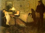 Edgar Degas The Rape Sweden oil painting artist